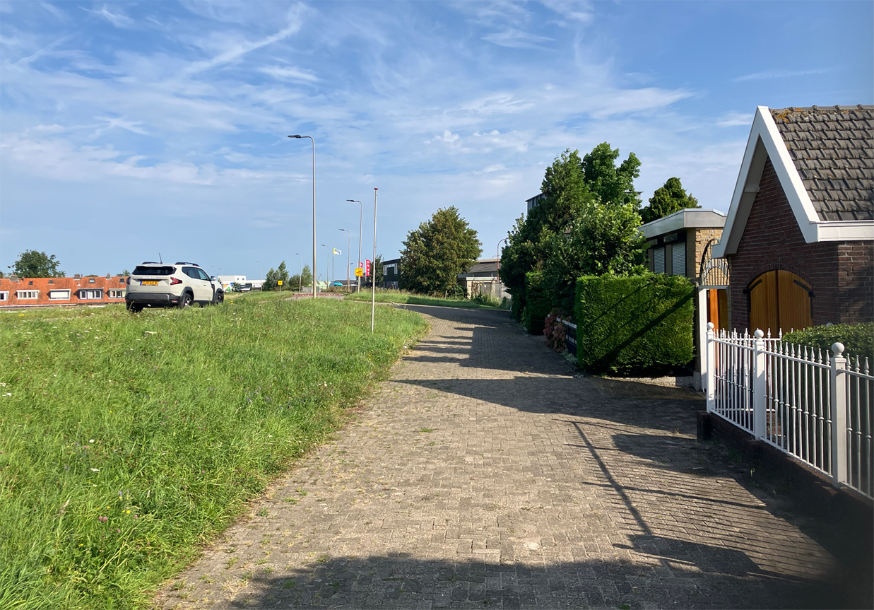 Veersedijk zomer 2024 - foto gemeente Hendrik-Ido-Ambacht